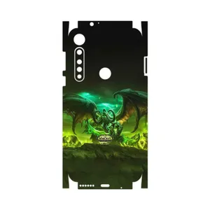 MAHOOT Warcraft Game Series-FullSkin Cover Sticker for Motorola One Vision Plus