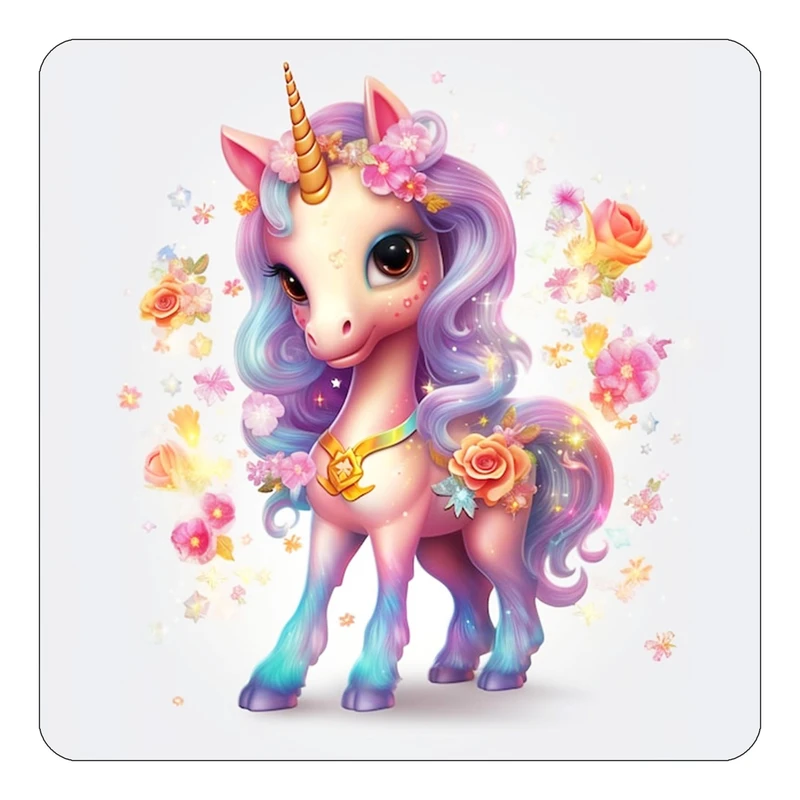 مگنت کاکتی طرح اسب تک شاخ و یونیکورن مدل mp31466