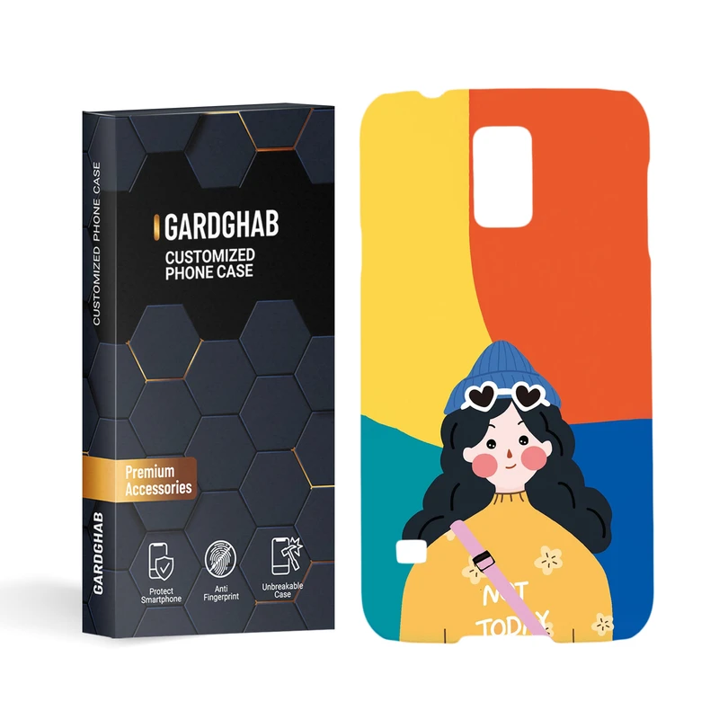    کاور گارد قاب مدل دخترانه مناسب برای گوشی موبایل سامسونگ galaxy s5