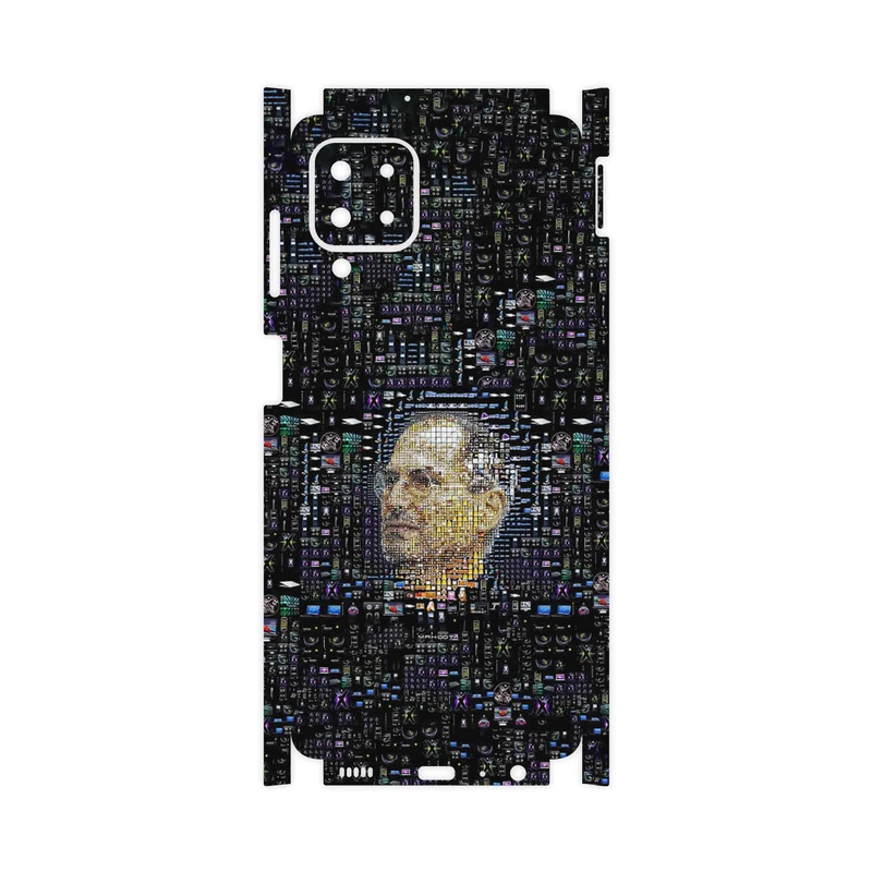 برچسب پوششی ماهوت مدل 2 Collage of Steve Jobs-FullSkin مناسب برای گوشی موبایل سامسونگ Galaxy M22