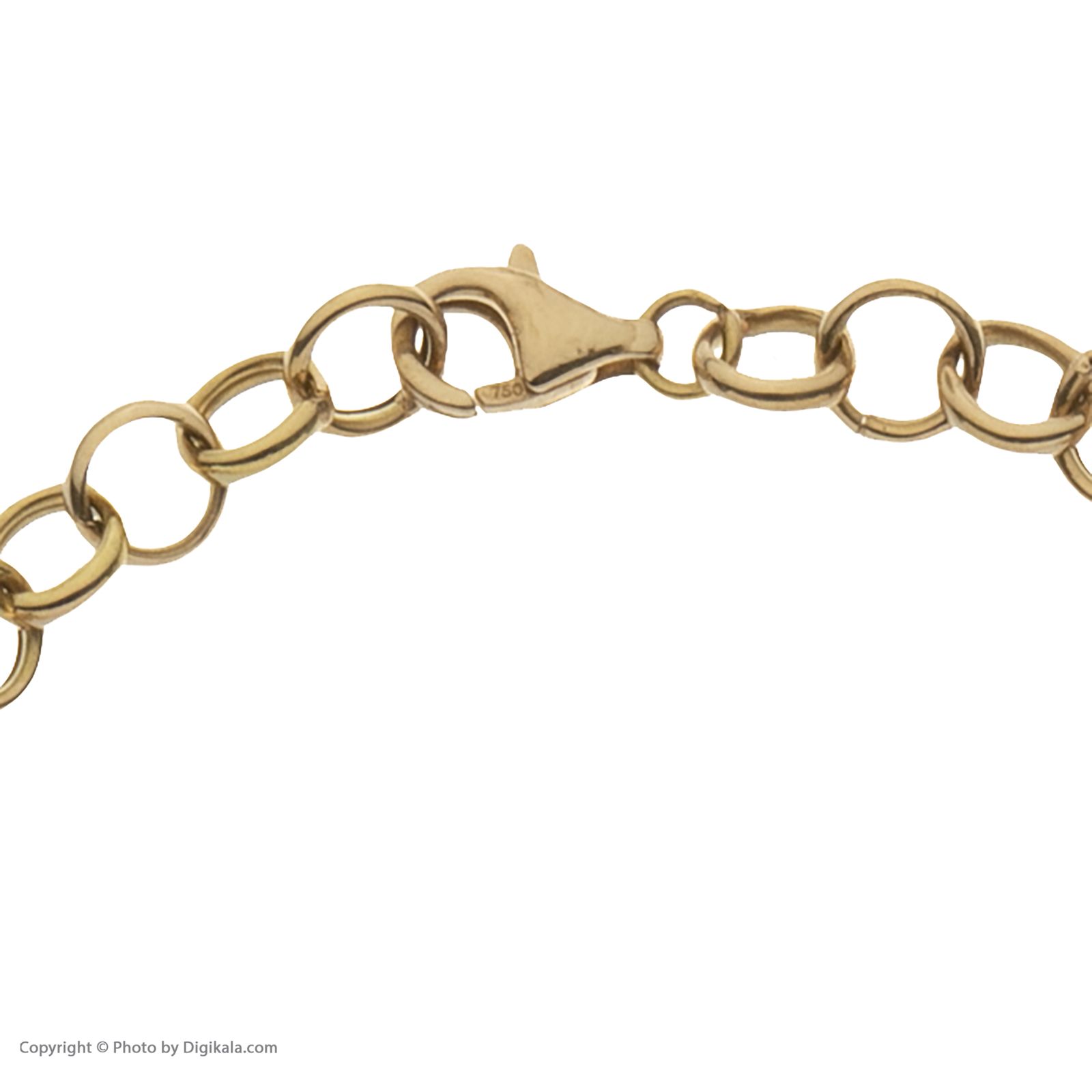 دستبند طلا 18 عیار زنانه مایا ماهک مدل MB1160 -  - 3