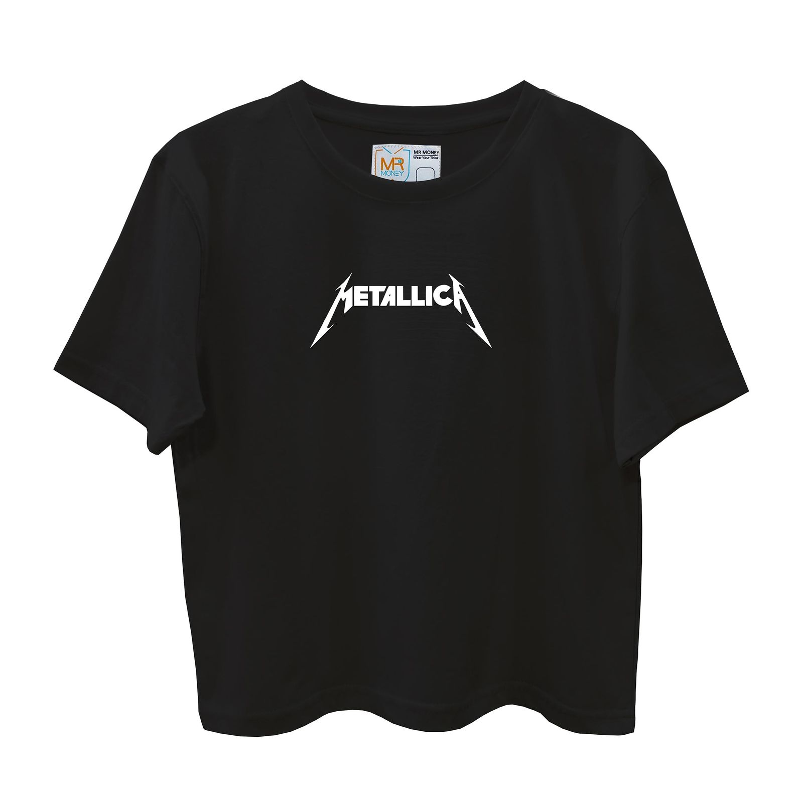 تی شرت آستین کوتاه زنانه مسترمانی مدل metallica -  - 1