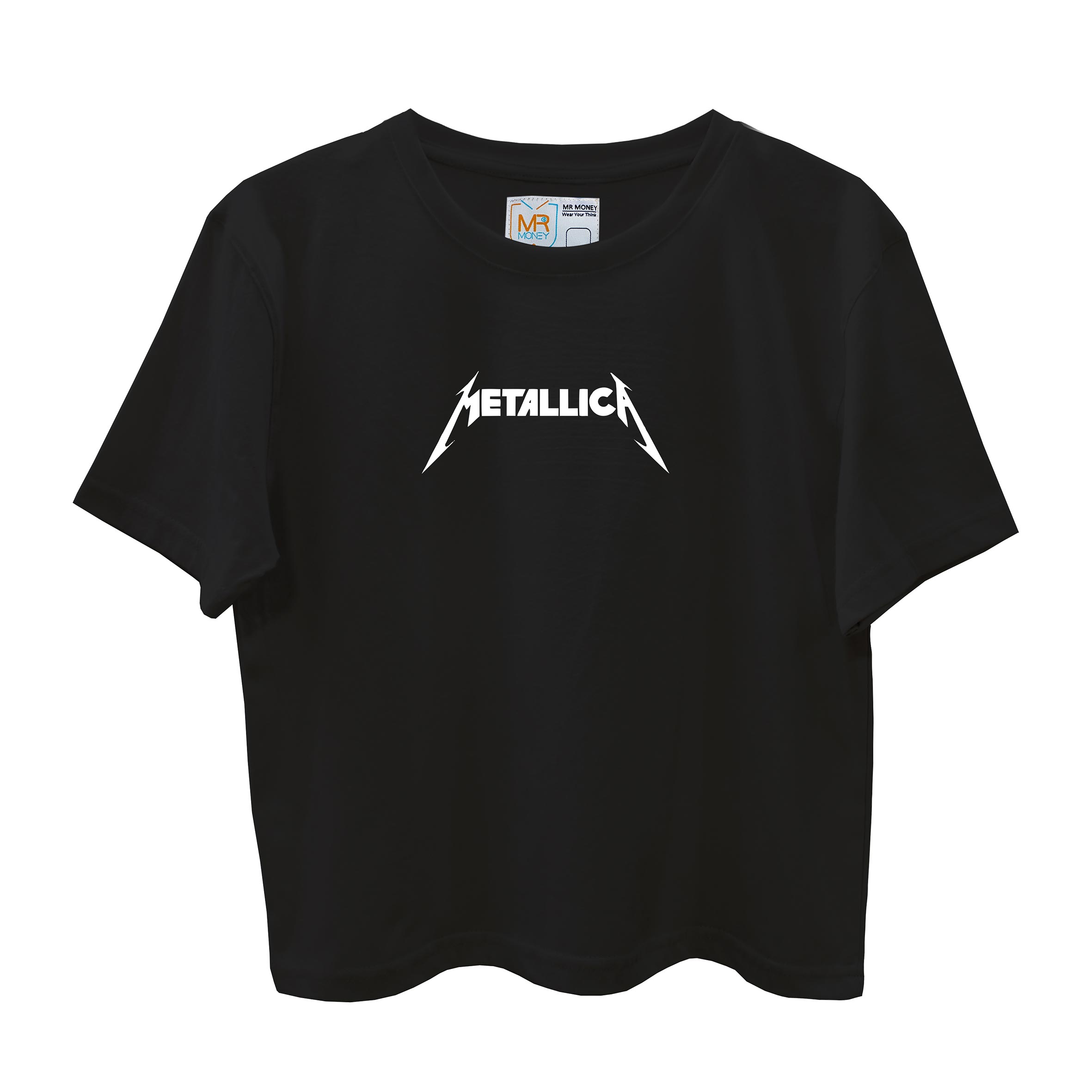 تی شرت آستین کوتاه زنانه مسترمانی مدل metallica -  - 2