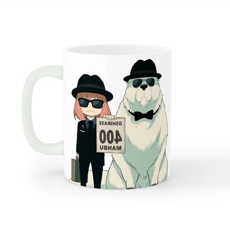 ماگ طرح انیمه جاسوس خانواده Spy Family کد SpyFamily-50