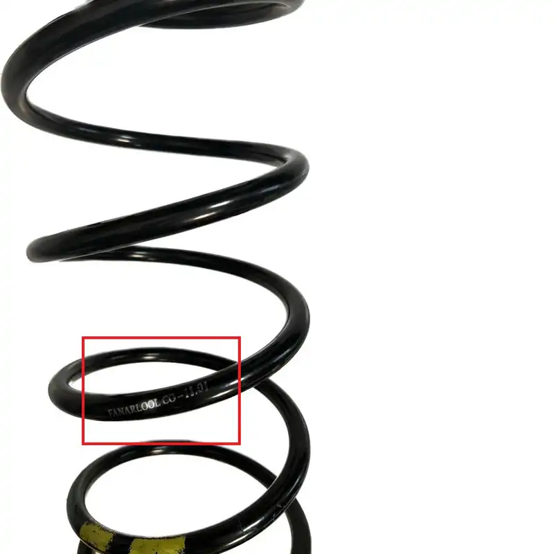 فنرلول جلو فنرلول ایران کد A004 مناسب برای سمند بسته 2 عددی