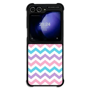 AKAM AMCWSGZFLIP5-PASTEL PATTERN13 Cover For Samsung Galaxy Z Flip 5