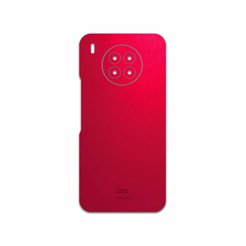 برچسب پوششی ماهوت مدل Matte-Warm-Red مناسب برای گوشی موبایل هوآوی Nova 8i