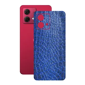 Remax cover sticker Leth model snakeskin design suitable for Motorola Moto G84 mobile phone