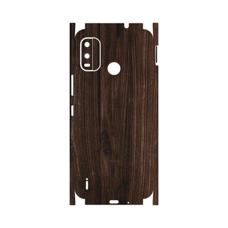 برچسب پوششی ماهوت مدل Dark_Walnut_Wood-FullSkin مناسب برای گوشی موبایل نوکیا G11 Plus