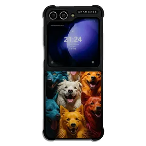 AKAM AMC-WSGZFLIP5-DOGS-22 Cover For Samsung Galaxy Z Flip 5