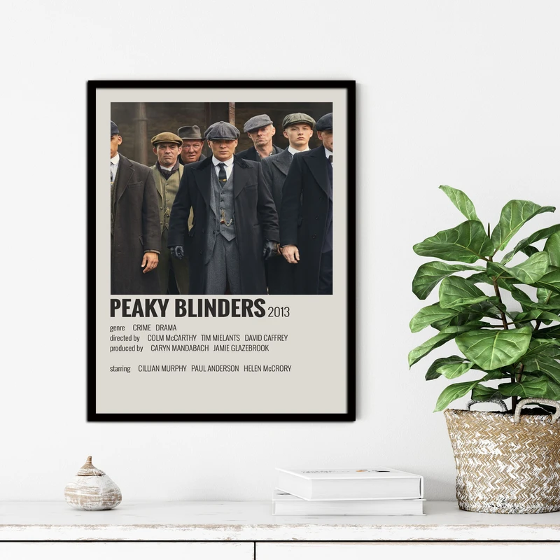 تابلو آتریسا طرح پوستر فیلم Peaky Blinders مدل ATM839