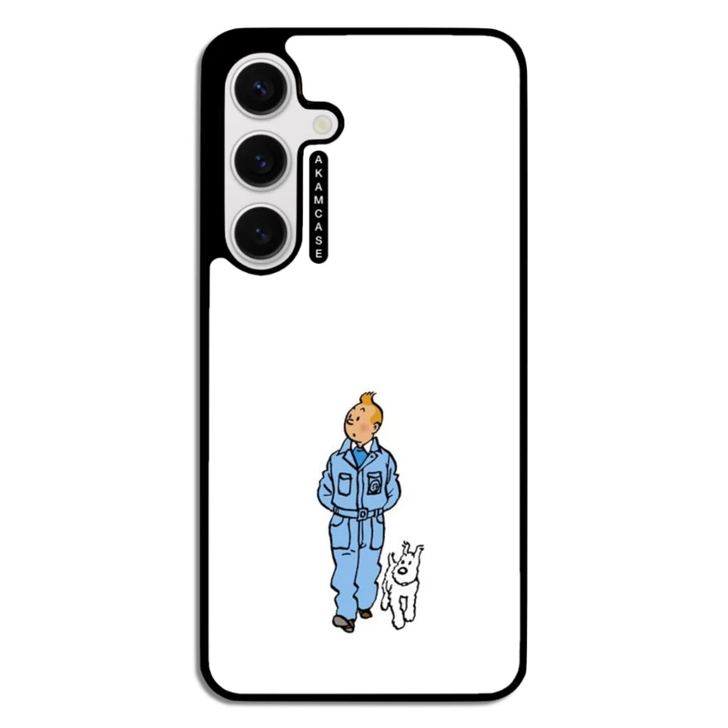 کاور آکام مدل AMC-WSGS24-TINTIN-13 مناسب برای گوشی موبایل سامسونگ Galaxy S24