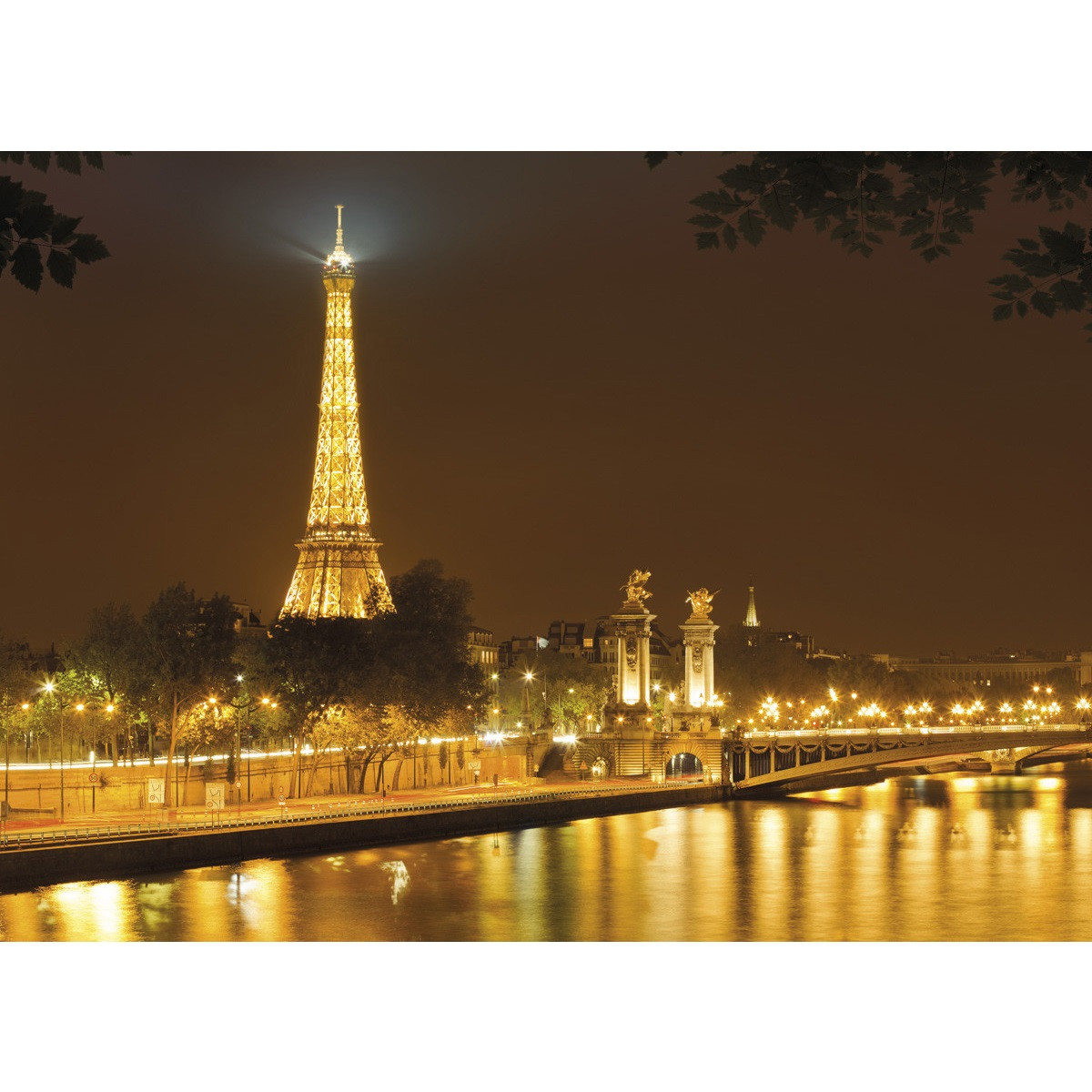 پوستر دیواری کومار مدل Nuit d’ or 4-321