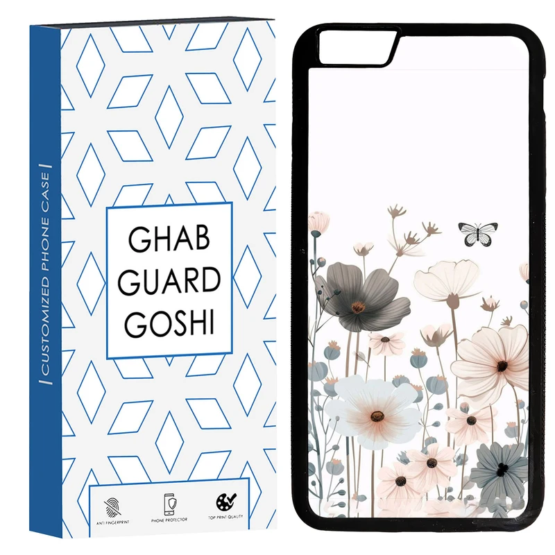 کاور قاب گارد گوشی طرح گل کد TPU-135 مناسب برای گوشی موبایل اپل Iphone 6 PLUS / 6S PLUS