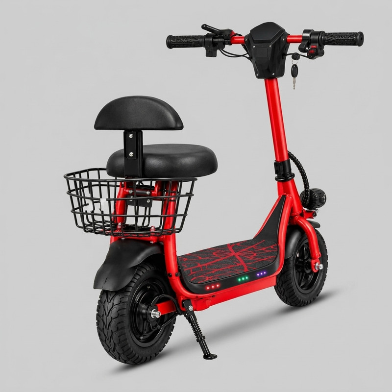 اسکوتر برقی مدل MP-80 با جنس فلزی و ظرفیت وزنی 80 کیلوگرم