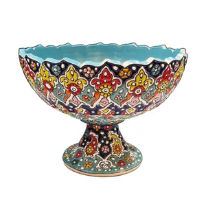 میوه خوری میناکاری مدل تک پایه کد M20