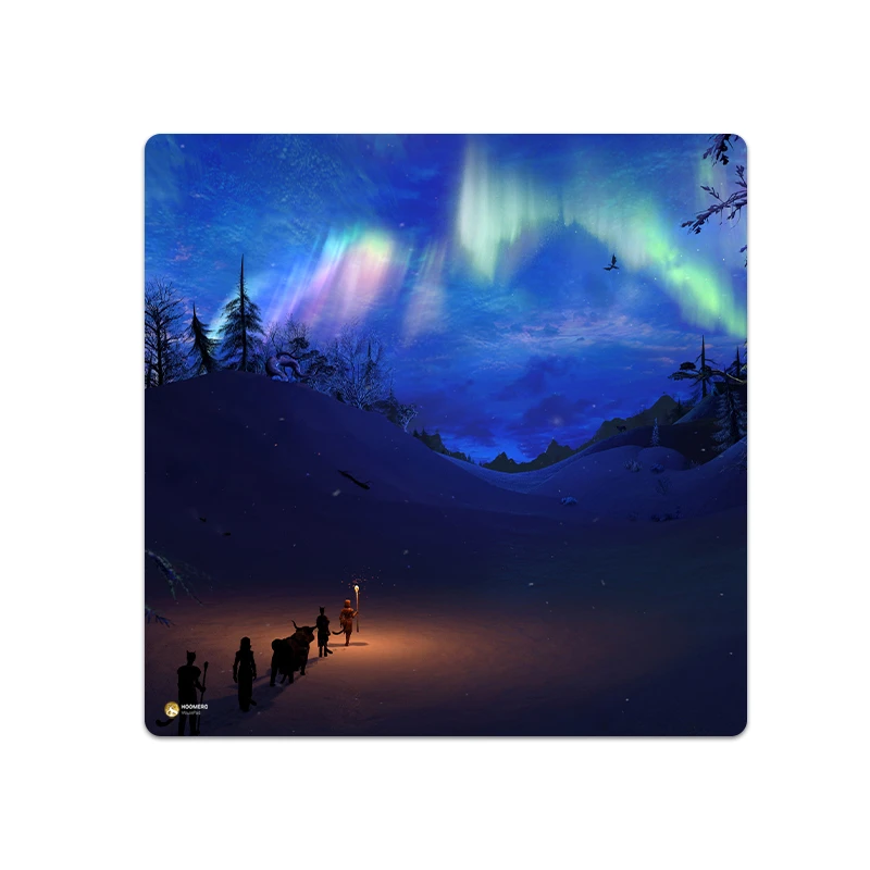 ماوس پد هومرو مدل NX566 طرح بازی The Elder Scrolls سایز 40x40 سانتی‌متر