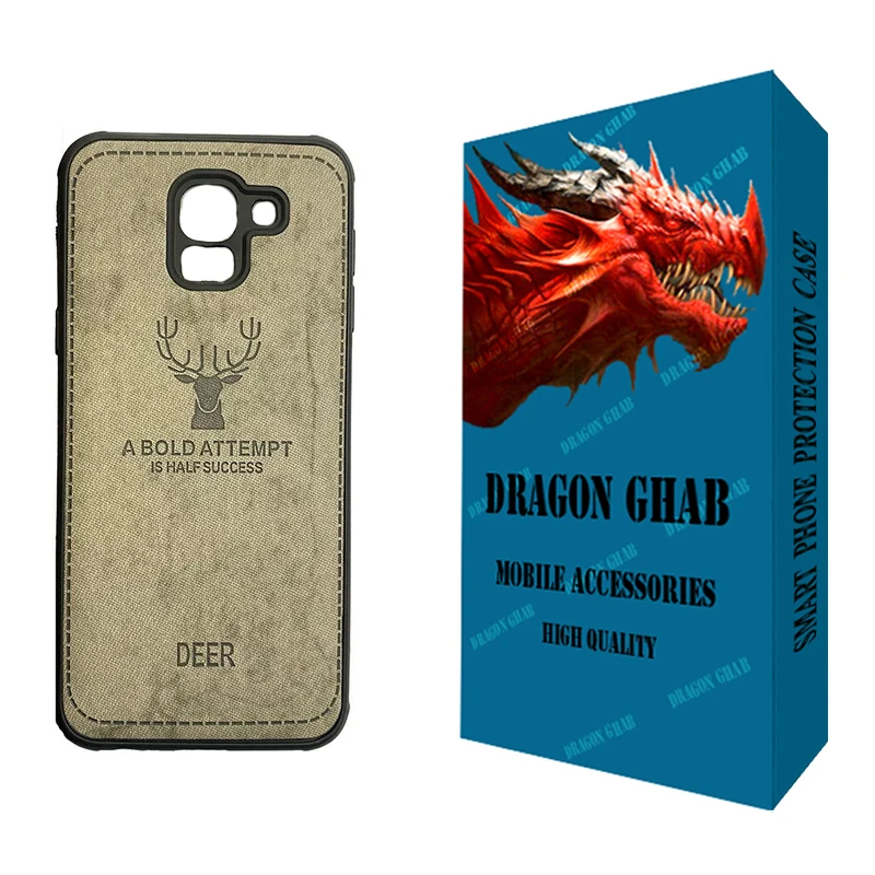 کاور دراگون قاب مدل گوزنی مناسب برای گوشی موبایل سامسونگ Galaxy J6