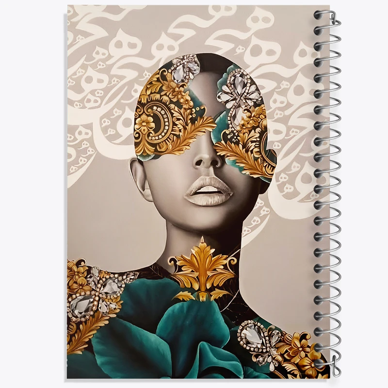 دفتر لیست خرید 50 برگ خندالو طرح دخترانه کد F7638