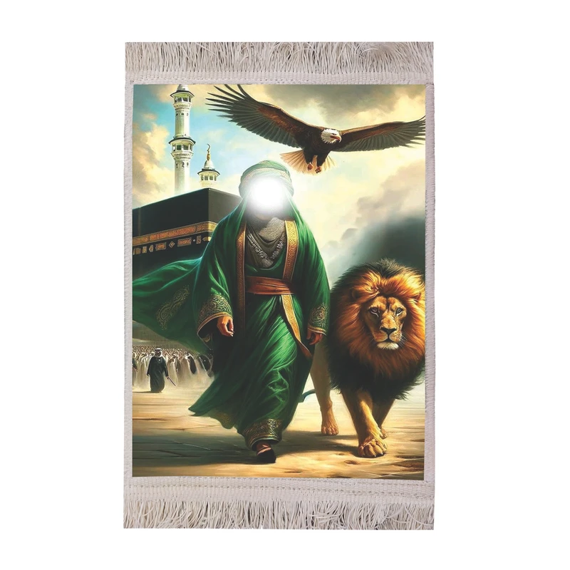 تابلو فرش ماشینی طرح مذهبی امام علی (ع) کد FR109