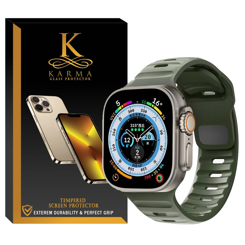 بند کارما مدل KA- Sport LPمناسب برای اپل واچ apple Watch Ultra 2 49mm