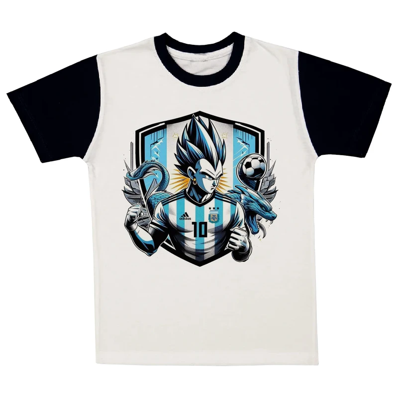 تی شرت آستین کوتاه پسرانه مدل فوتبالیست A87