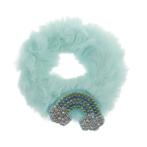 کش مو دخترانه مدل رنگین کمان کد 7