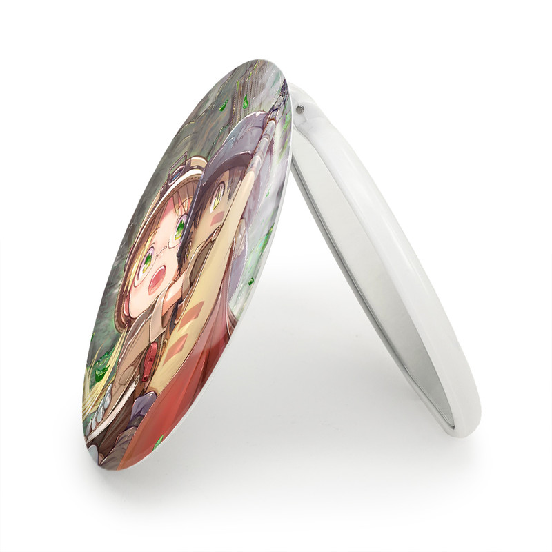 آینه جیبی خندالو طرح ریگ و ریکو انیمه ساخته شده در پرتگاه Made in Abyss مدل تاشو کد 22086 آینه جیبی خندالو طرح ریگ و ریکو انیمه ساخته شده در پرتگاه Made in Abyss مدل تاشو کد 22086