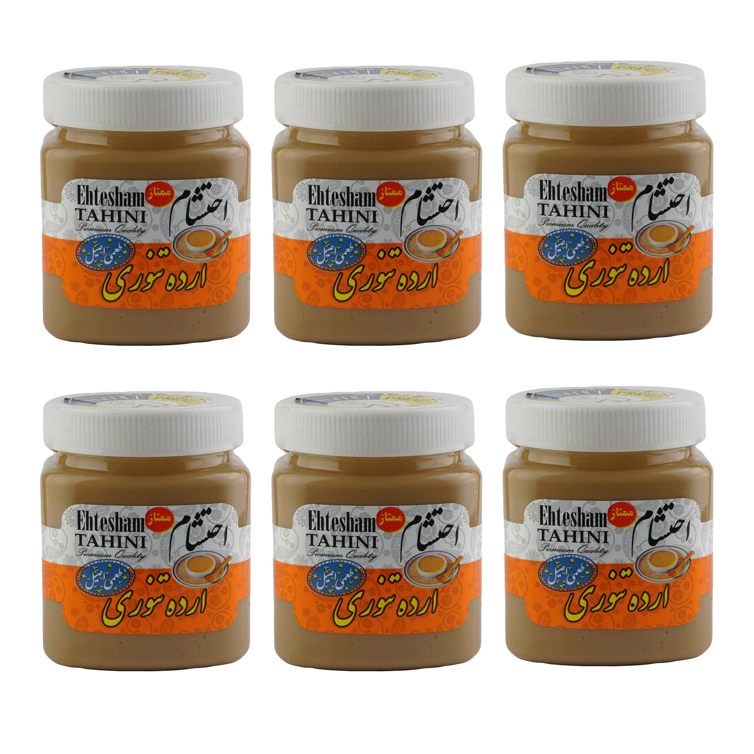ارده تنوری احتشام - 400 گرم بسته 6 عددی