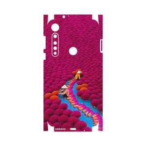 MAHOOT Vietnam Incense Wood Farms-FullSkin Cover Sticker for Motorola One Vision Plus