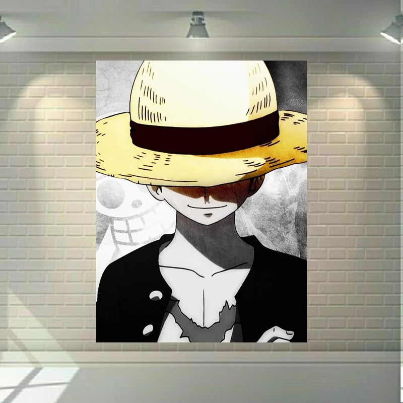 پوستر دیواری طرح انیمه Onepiece مدل SDP724