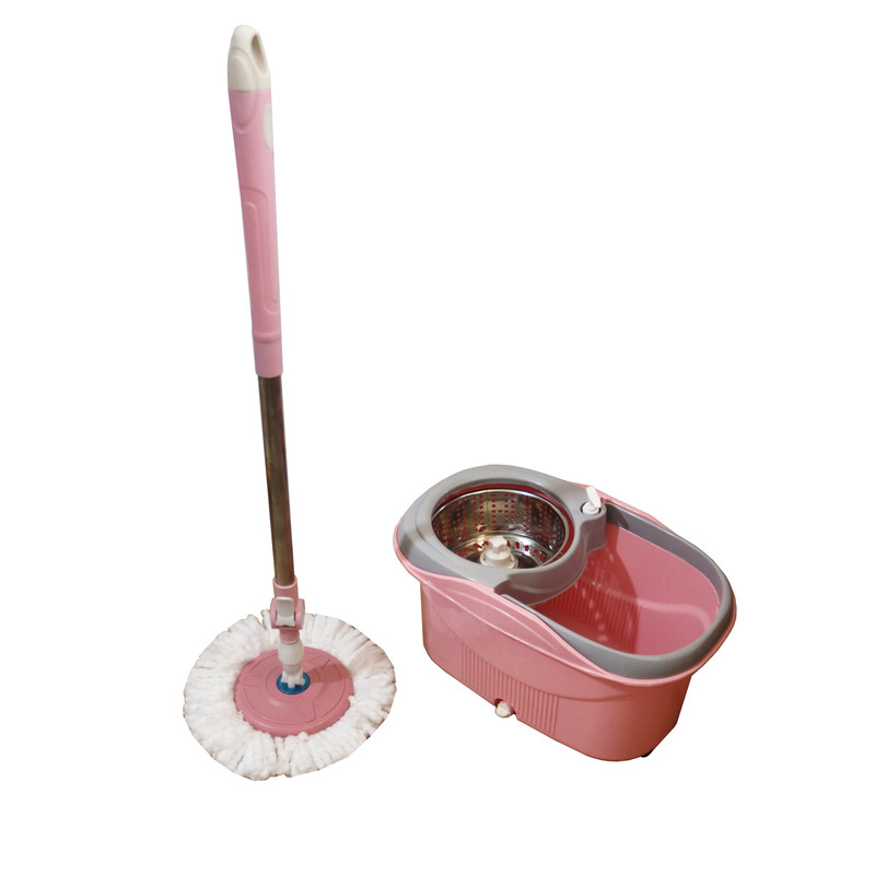 ست سطل و زمین شوی لیدوو مدل دستگیره دار کد YP-46CM