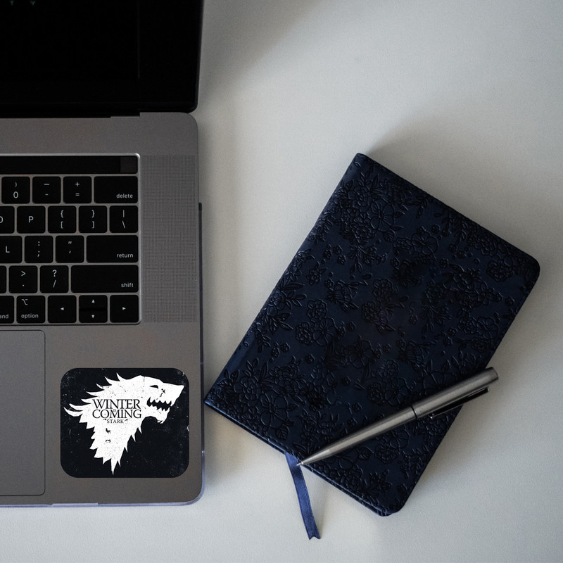 استیکر لپ تاپ مدل استارک