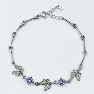 دستبند نقره زنانه سلین کالا مدل برلیان ce-As251