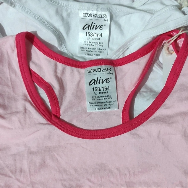 نیم تنه دخترانه الایو مدل al2026 مجموعه 2 عددی