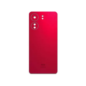 MAHOOT Matte-Warm-Red Cover Sticker for Xiaomi Poco C65