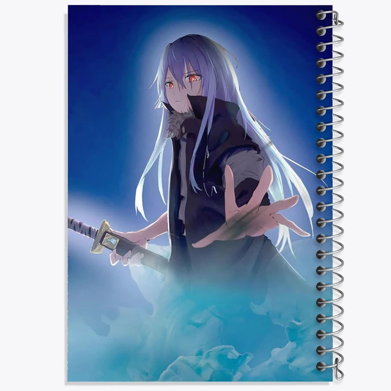 دفتر نقاشی 50 برگ خندالو مدل ریمورو تمپست انیمه اسلایم کد 15604