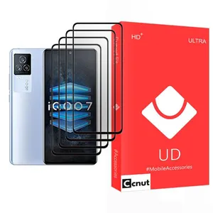 Coconut UD Ultra MIX004 Screen Protector For  iQOO 7 Pack Of 4