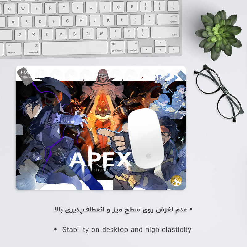 ماوس پد هومرو طرح بازی Apex Legends مدل A2307 2