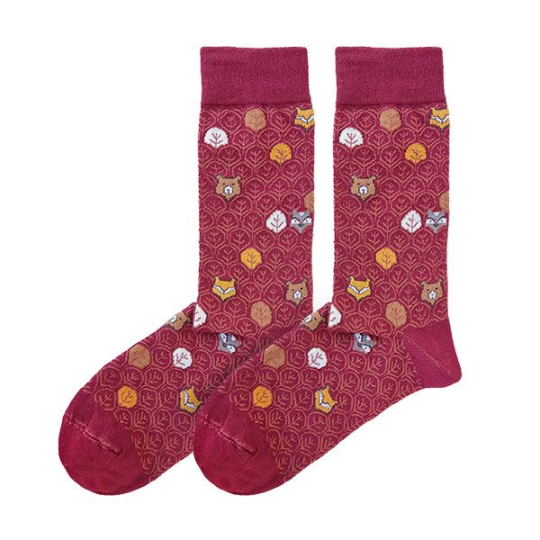 جوراب زنانه ال سون مدل پاییزی کد PH764.4 بسته 6 عددی -  - 5