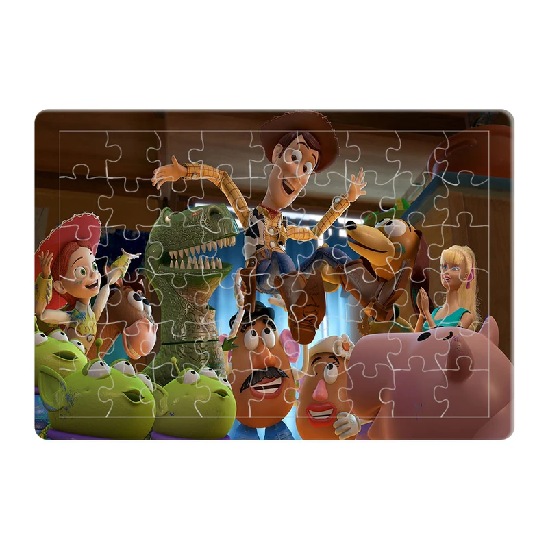 پازل 54 تکه هومرو مدل PL712 طرح انیمیشن داستان اسباب‌بازی‌ها