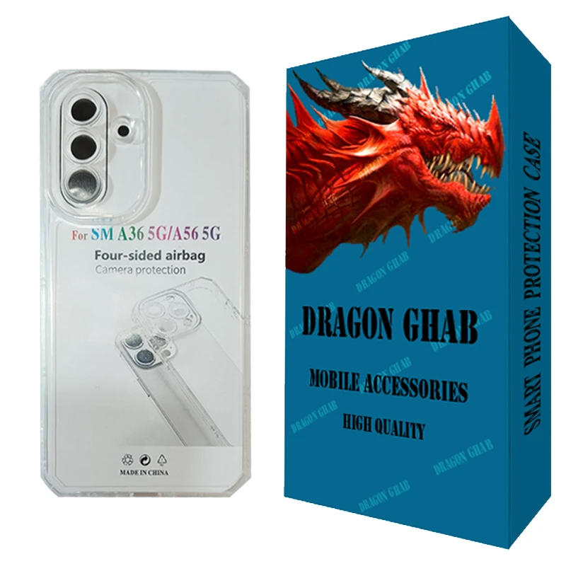 کاور دراگون قاب مدل JELL طرح ژله ای مناسب برای گوشی موبایل سامسونگ Galaxy A36 / A56