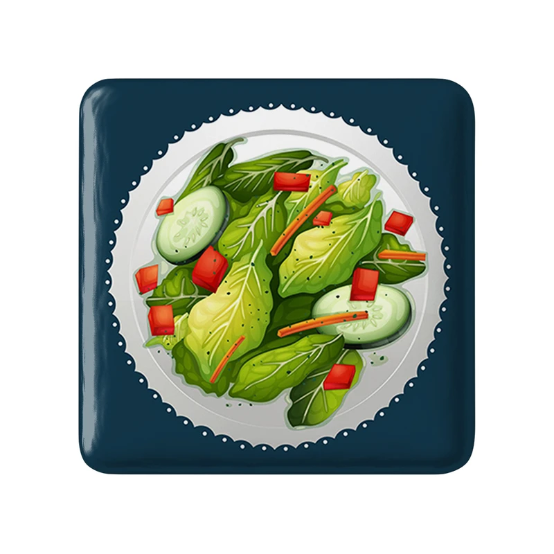 پیکسل خندالو طرح سالاد  مدل مربعی کد 31102