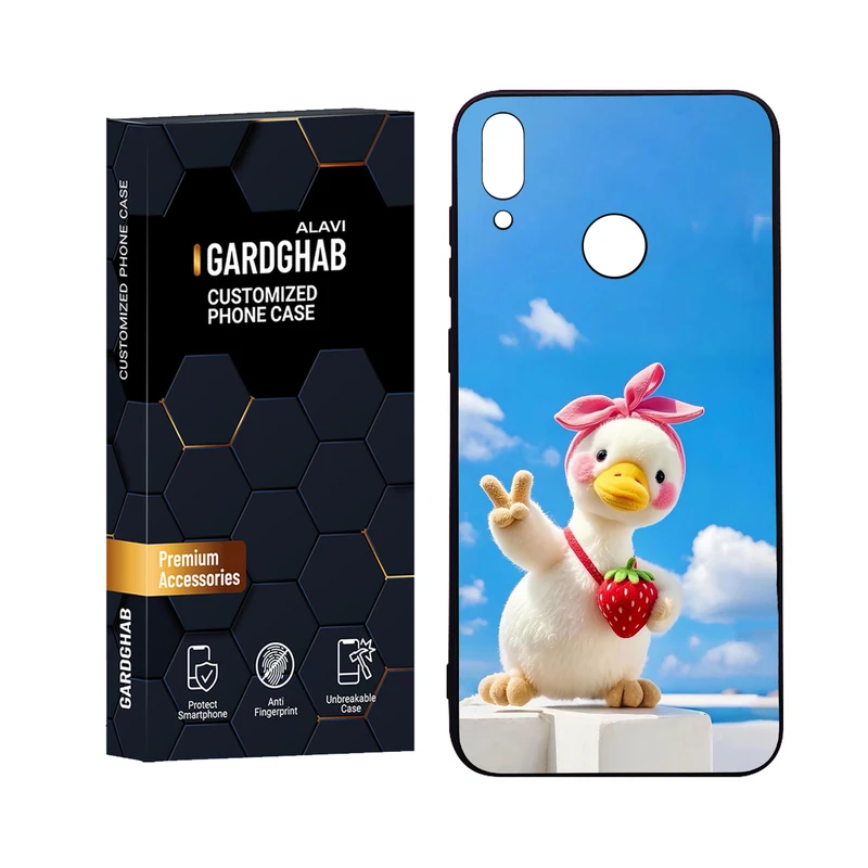 کاور گارد قاب علوی مدل Glass مناسب برای گوشی موبایل آنر 8C