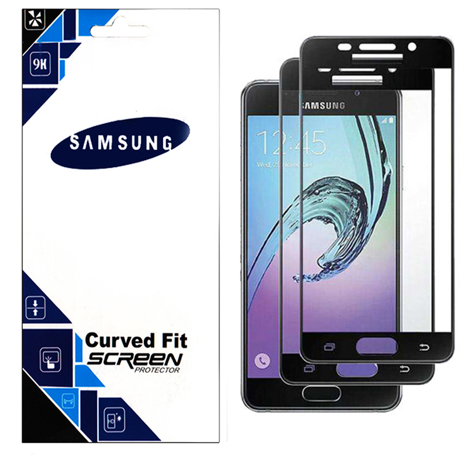 محافظ صفحه نمایش مدل GSF مناسب برای گوشی موبایل سامسونگ Galaxy A7 2016 بسته 2عددی