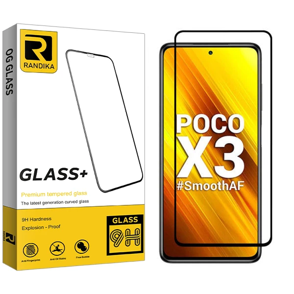 محافظ صفحه نمایش سرامیکی راندیکا مدل Gld مناسب برای گوشی موبایل شیائومی Poco X3