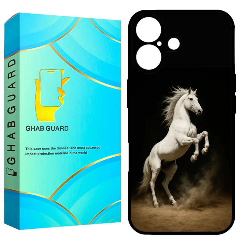 کاور قاب گارد طرح اسب مدل GCHP16 مناسب برای گوشی موبایل اپل iPhone 16