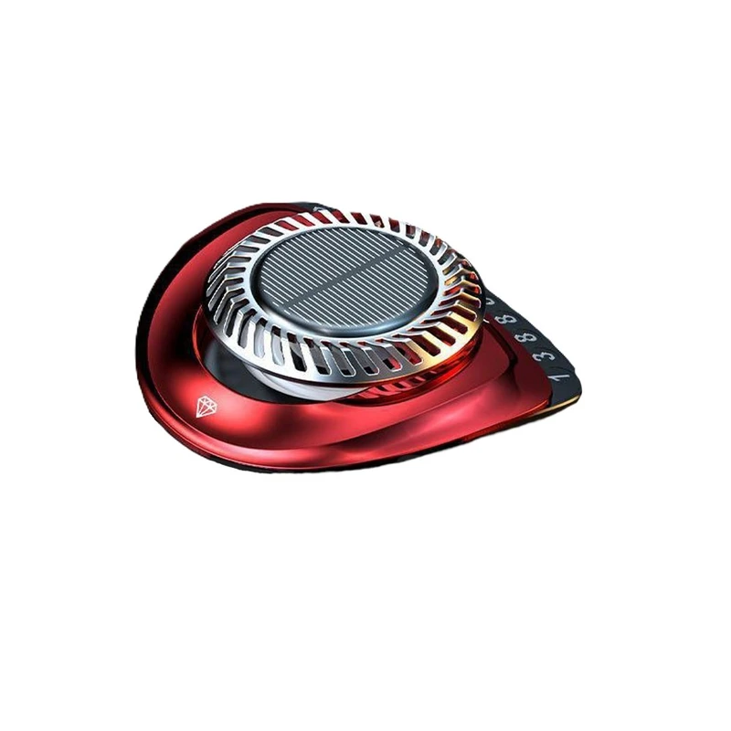 خوشبوکننده خودرو مدل چرخشی خورشیدی کال نامبر دار با رایحه Red حجم 5 میلیلیتر