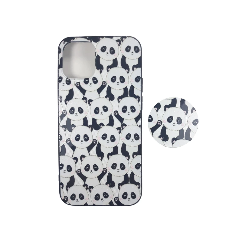 کاور مدل aw12 برای گوشی موبایل اپل iPhone 12 به همراه پاپ سوکت