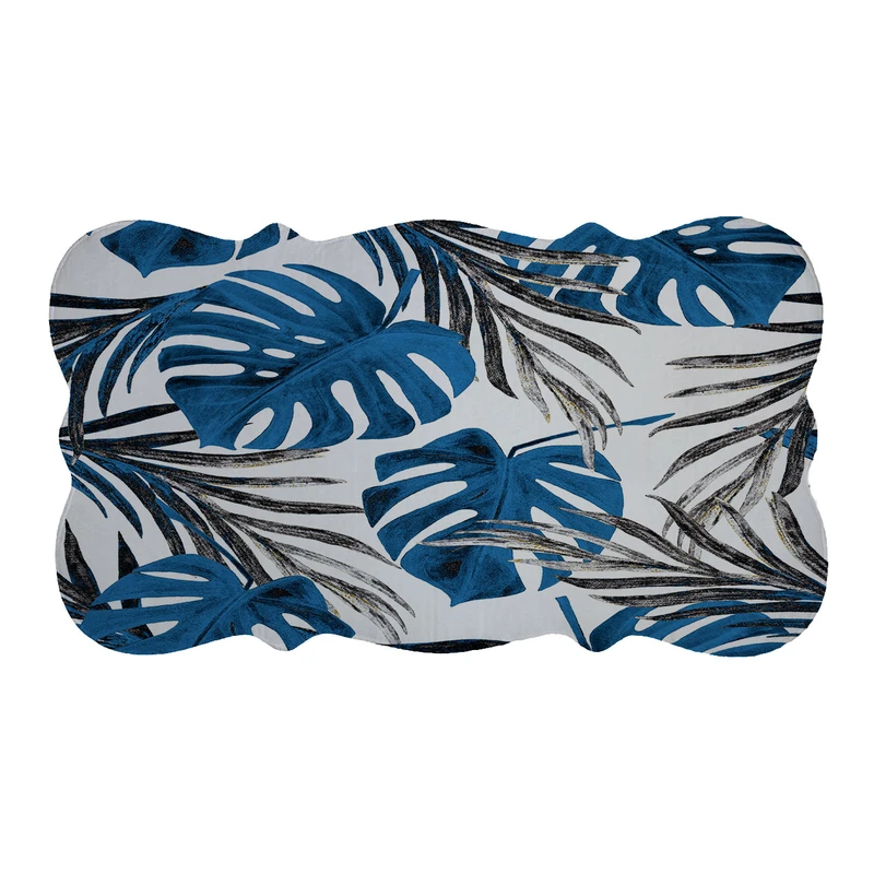  پادری طرح برگ کد 9253 سایز 110×60 سانتی متر